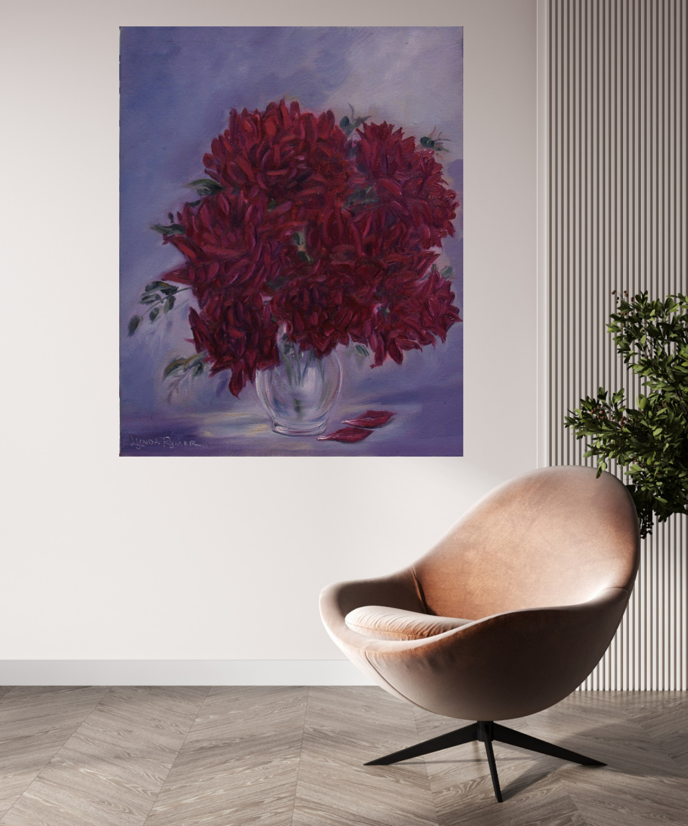 LOVE LETTERS-RED ROSES