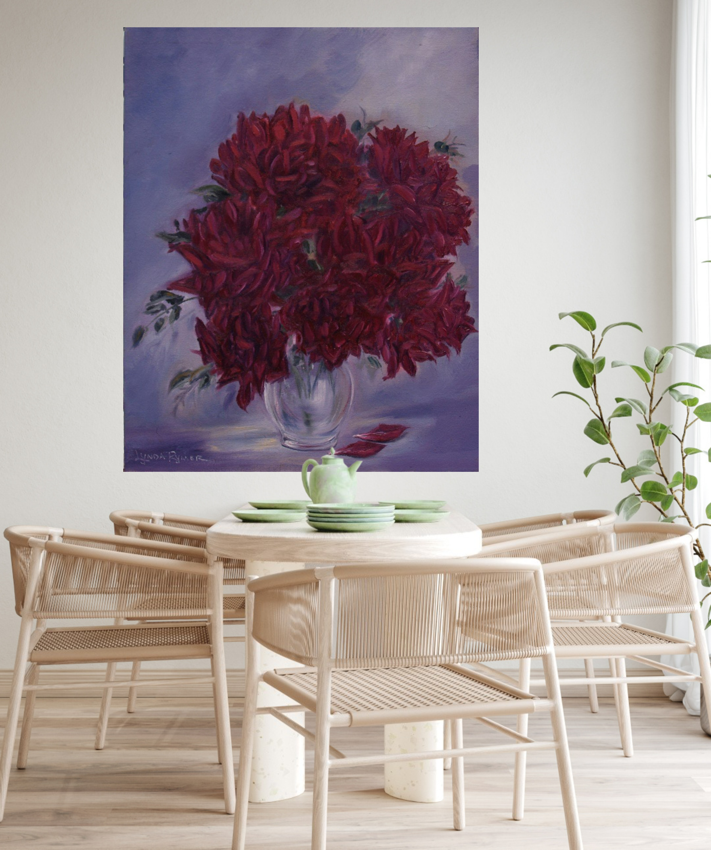 LOVE LETTERS-RED ROSES