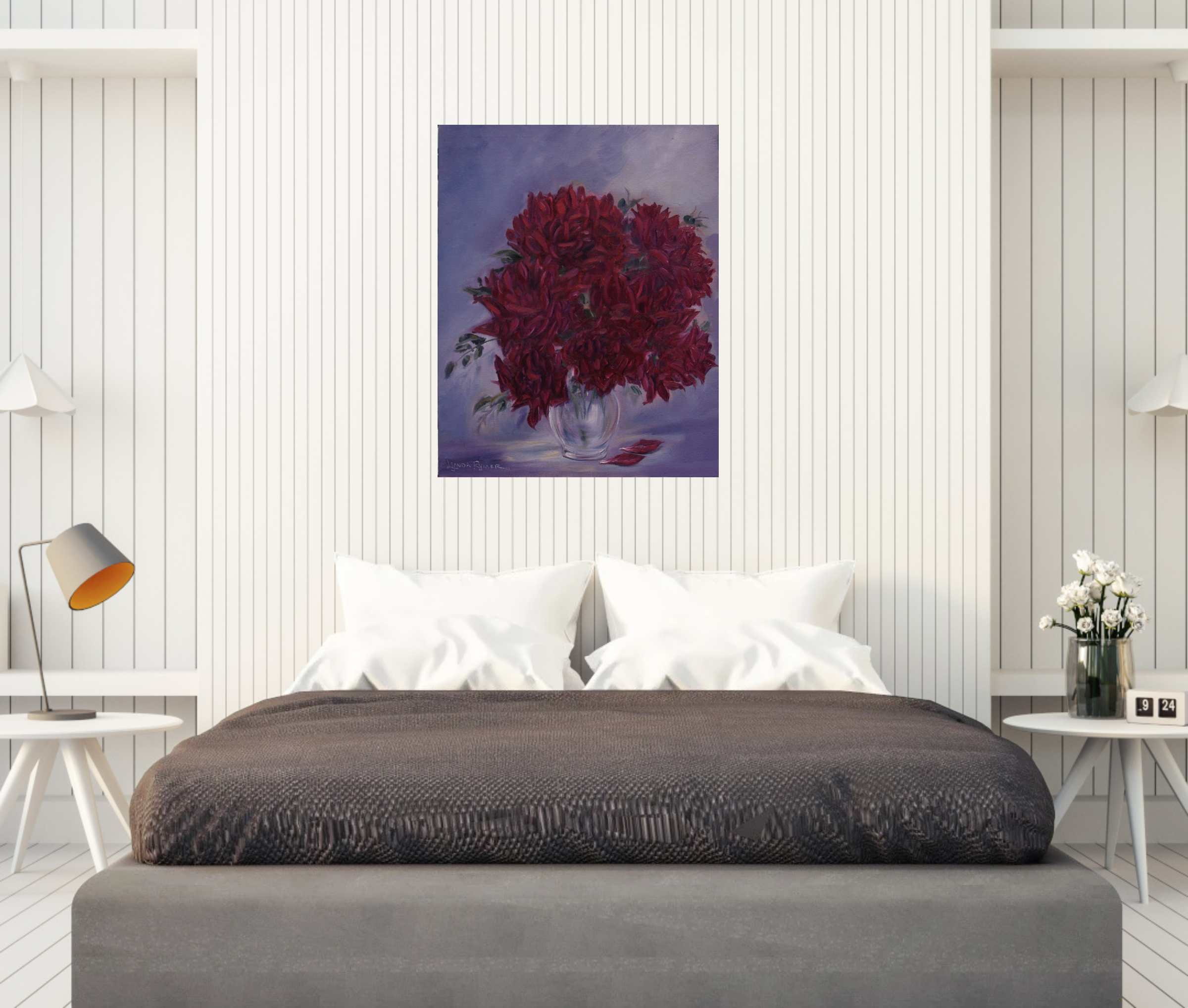 LOVE LETTERS-RED ROSES