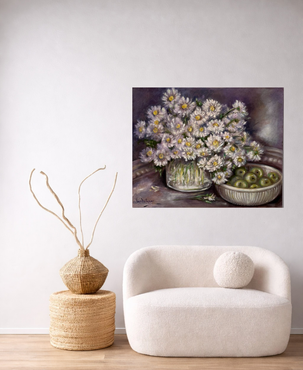 SUMMERTIME (DAISIES and APPLES)