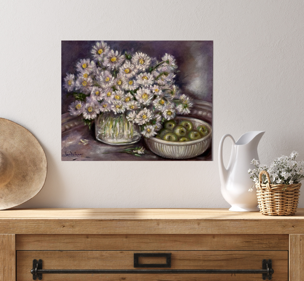 SUMMERTIME (DAISIES and APPLES)