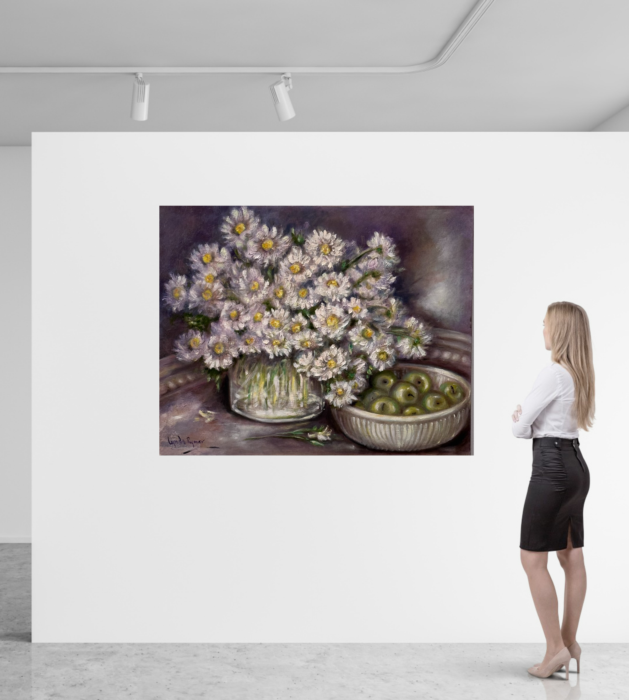 SUMMERTIME (DAISIES and APPLES)