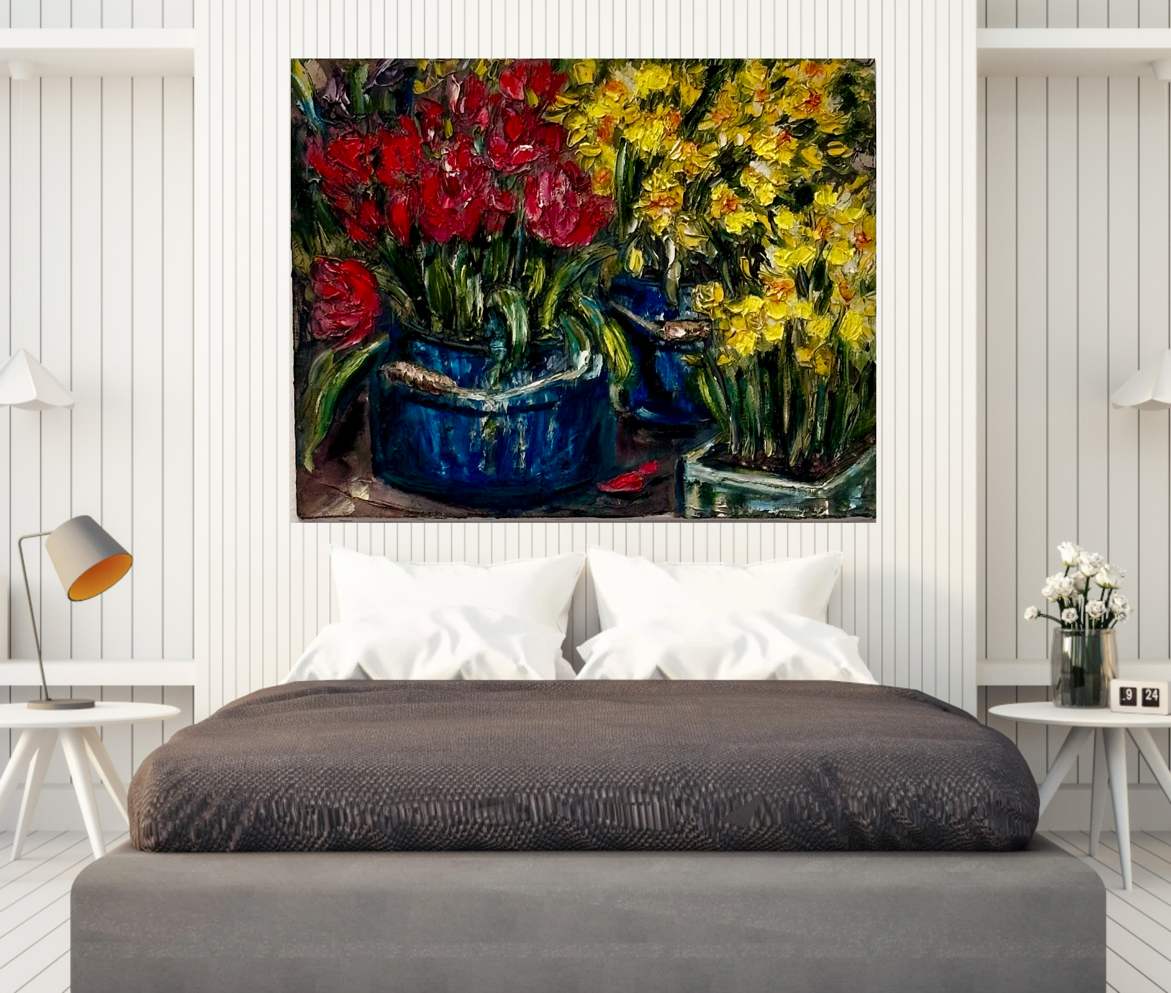 TULIPS AND DAFFODILS