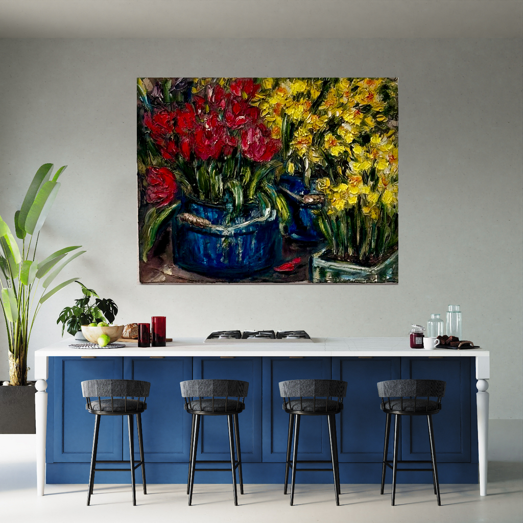 TULIPS AND DAFFODILS