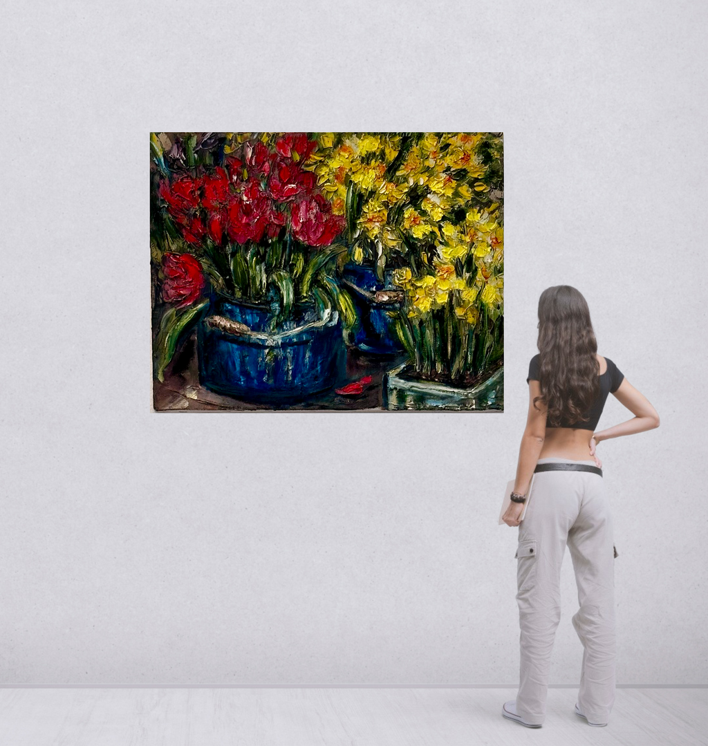 TULIPS AND DAFFODILS