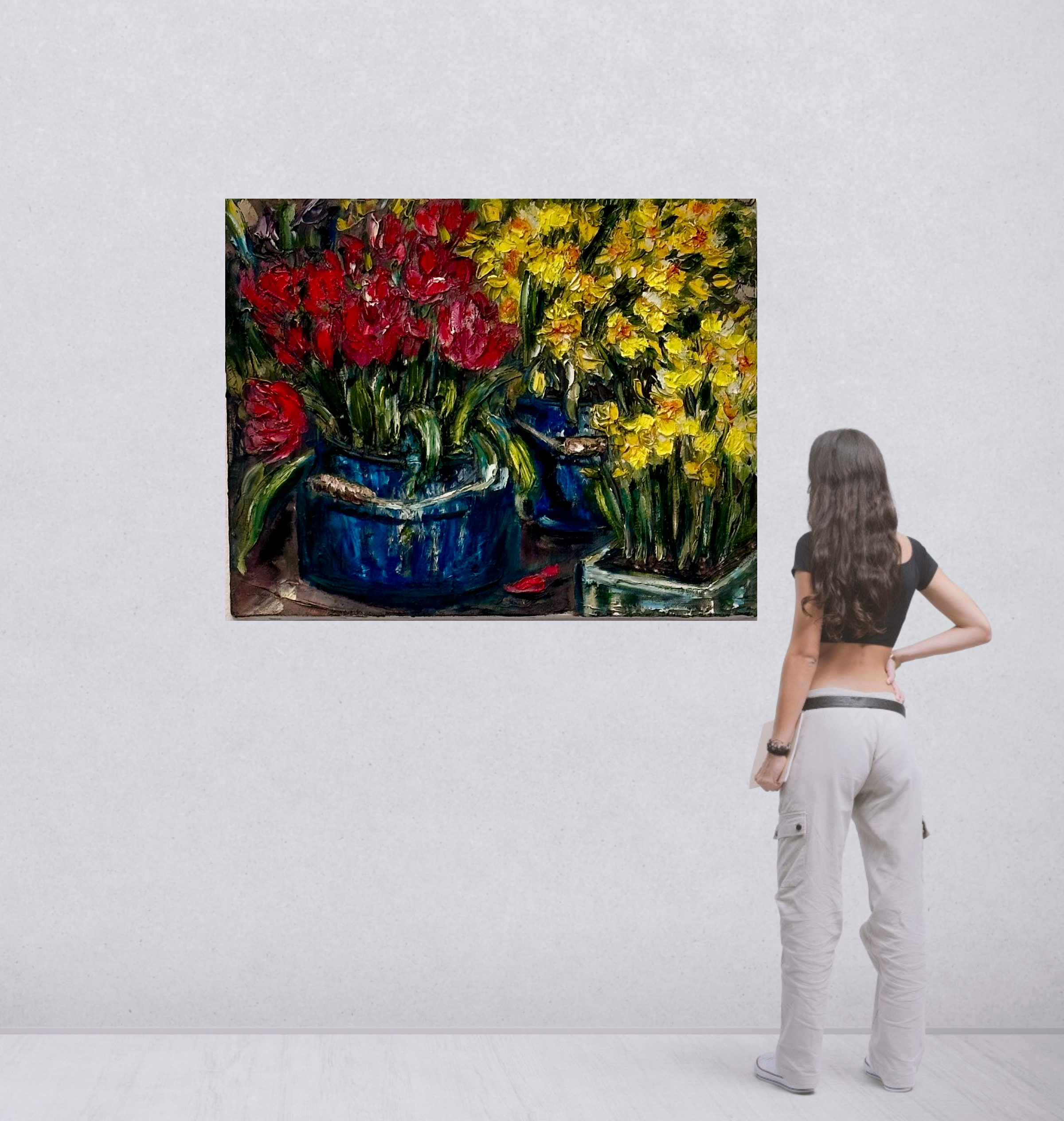 TULIPS AND DAFFODILS