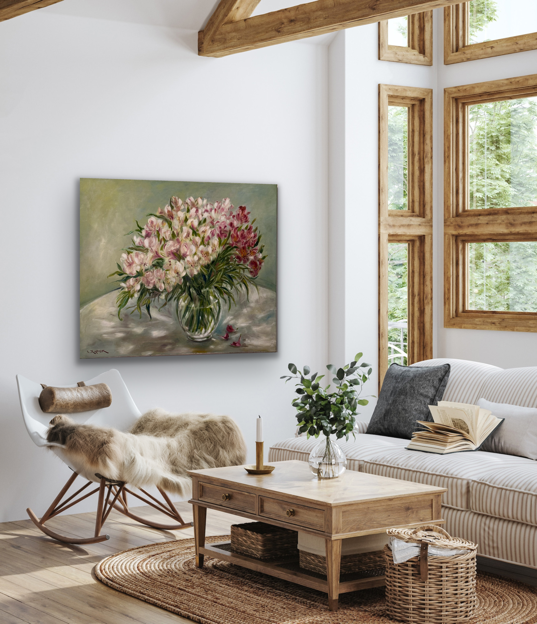 BLUSHING ALSTROMERIA